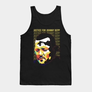 justice for johnny depp on wpap style 1 Tank Top